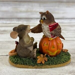 Charming Tails Figurine ~ What a Hoot ~ 85/101 Fitz and Floyd